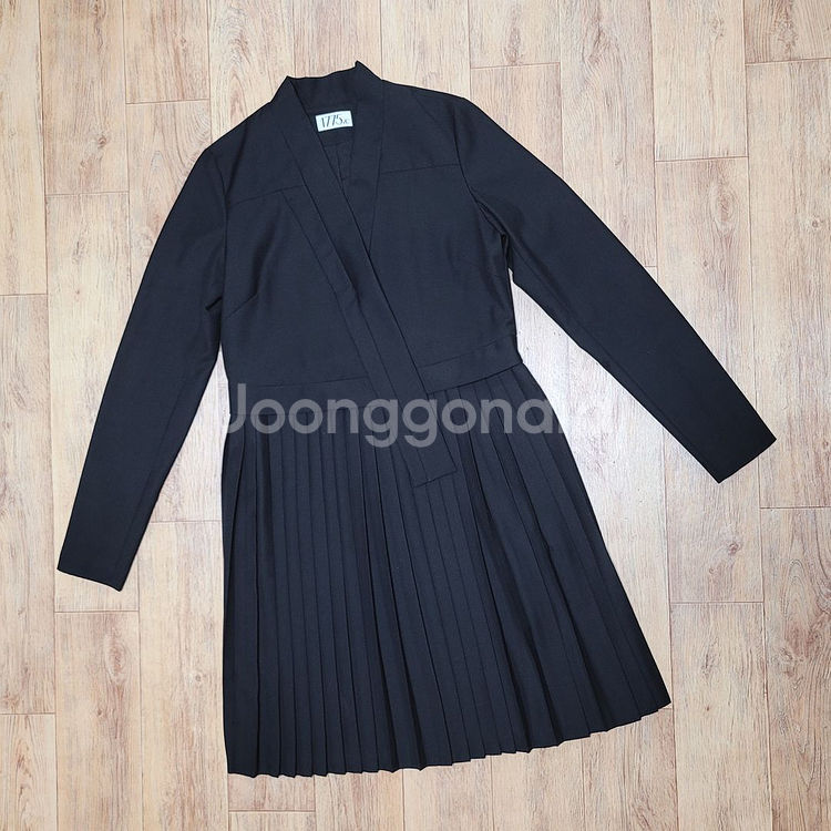 1775.C 시그니처 플리츠원피스 프리사이즈 새상품--3