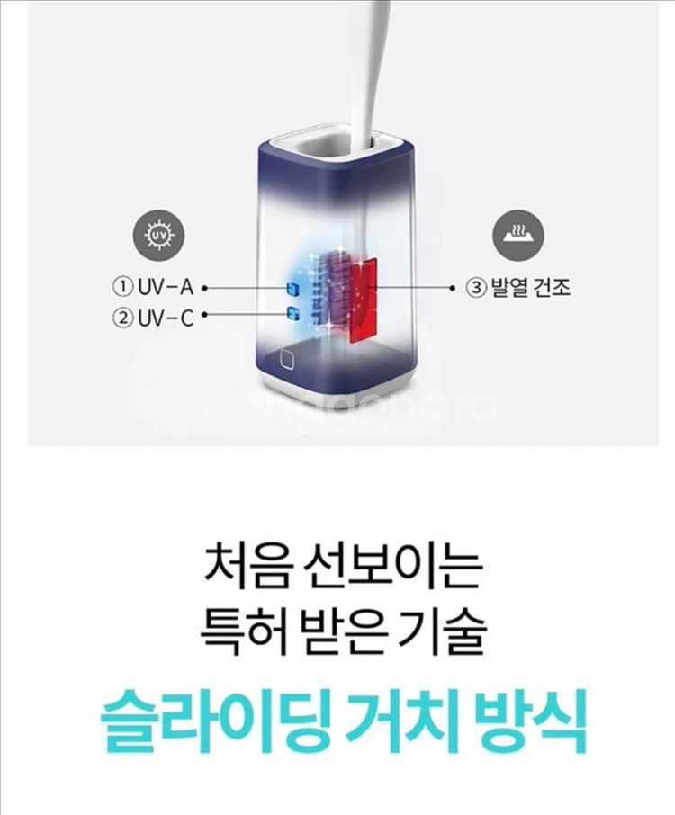 링크 UV 칫솔살균기 새상품--2