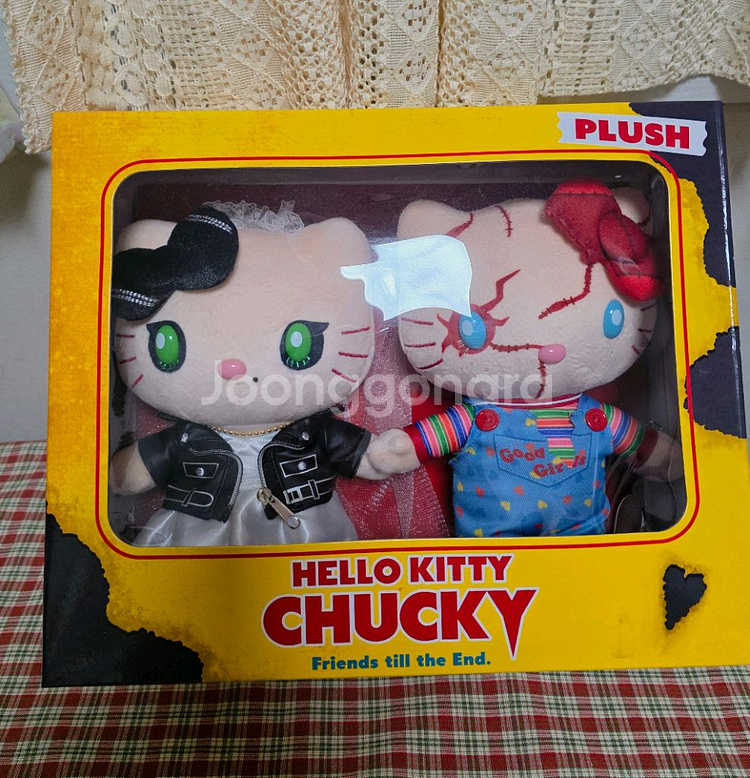 유니버셜스튜디오 처키 키티 인형 고전 완구 산리오--0