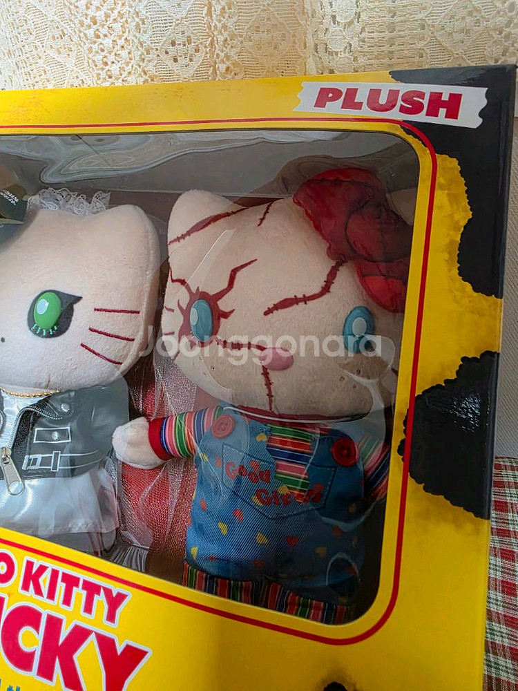 유니버셜스튜디오 처키 키티 인형 고전 완구 산리오--2