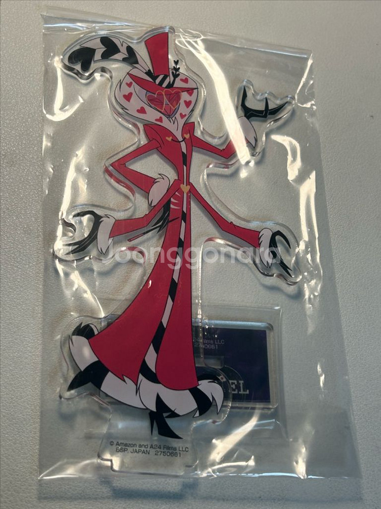 해즈빈호텔 발렌티노 아크릴스탠드 굿즈--0