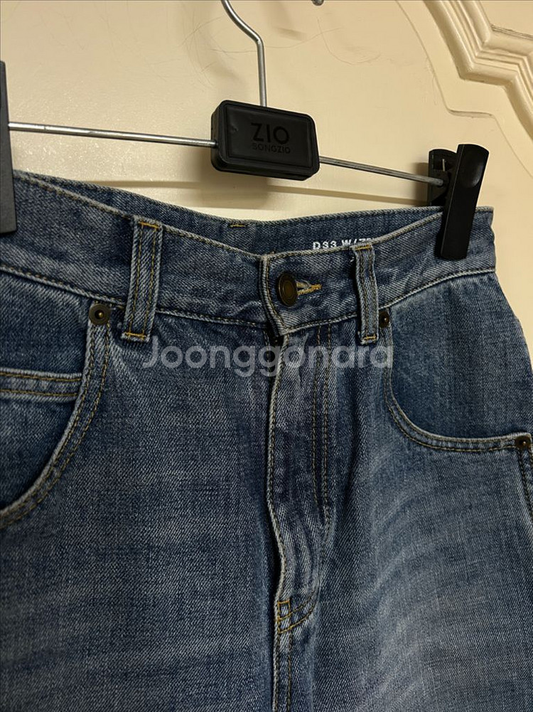 생로랑 중청 데님--1