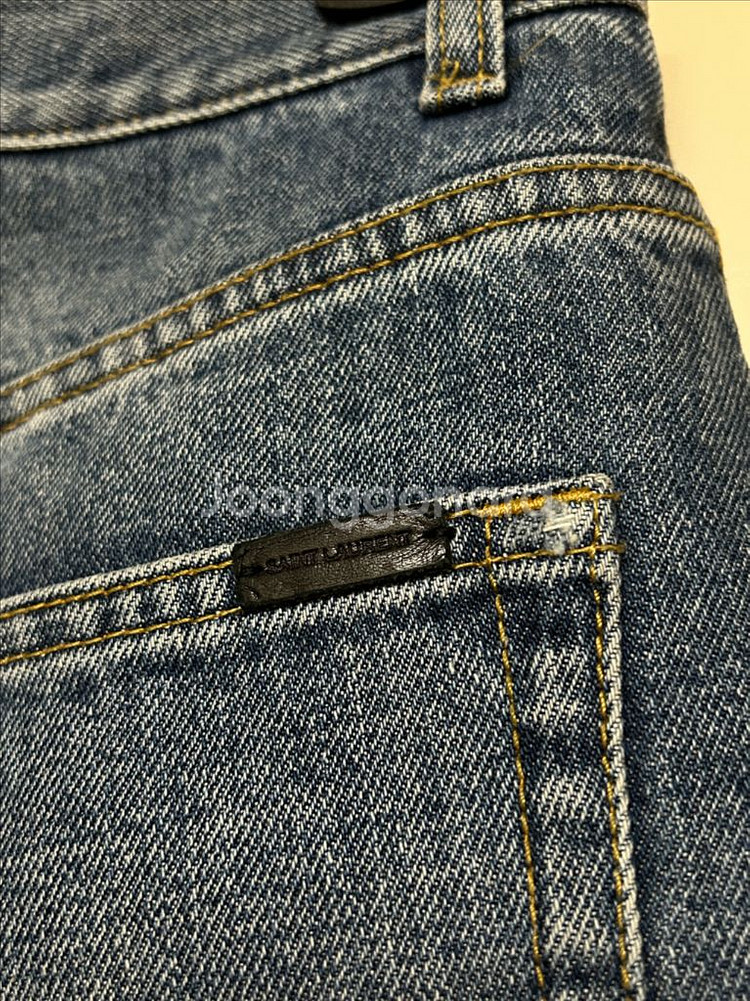 생로랑 중청 데님--3