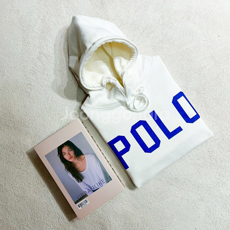 폴로 라인배색 후드--0