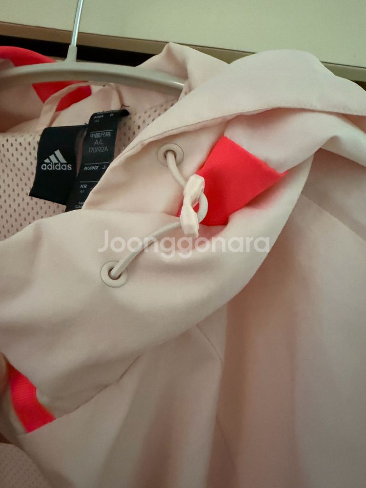 아디다스 여성 바람막이 M--5