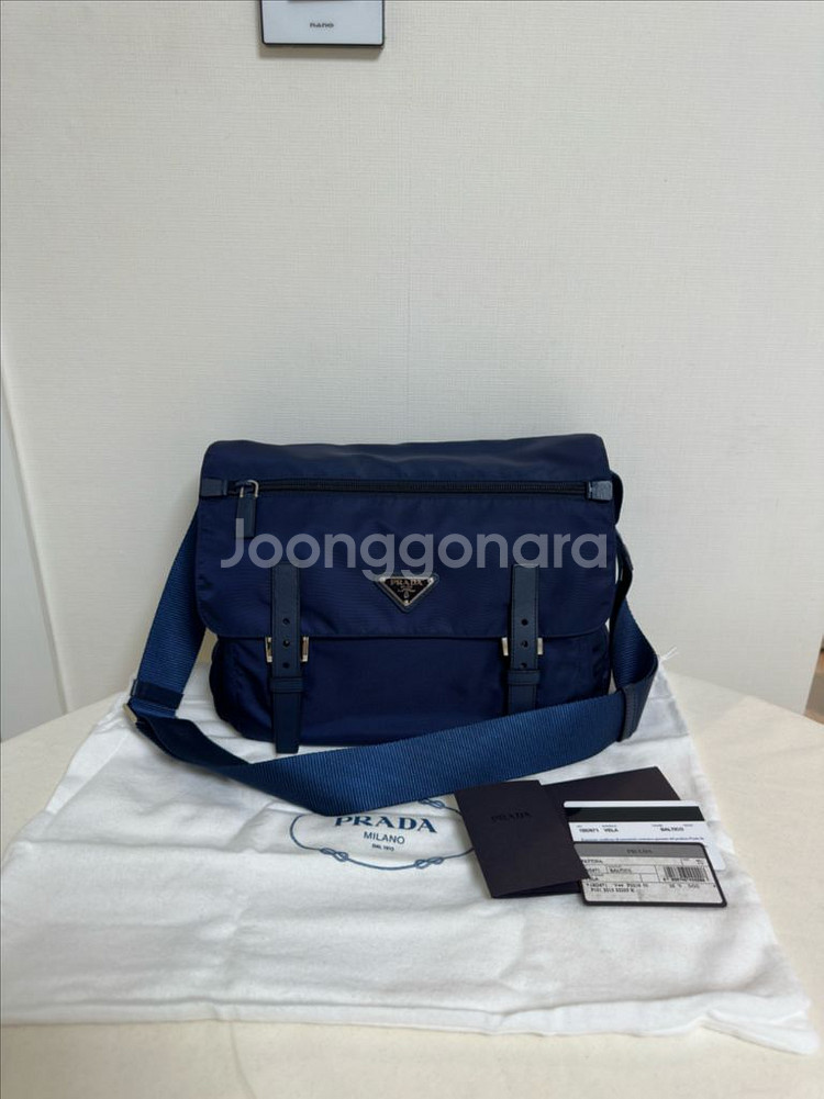 (새상품) 정품 프라다 1BD671 메신저백 크로스백--0