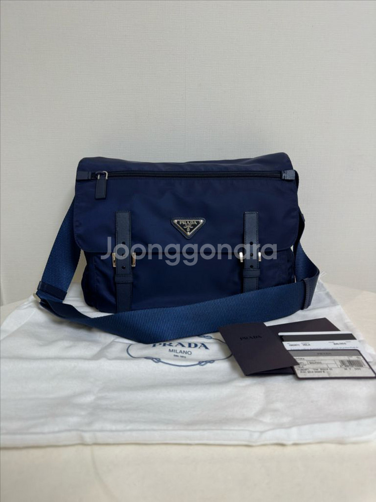 (새상품) 정품 프라다 1BD671 메신저백 크로스백--1
