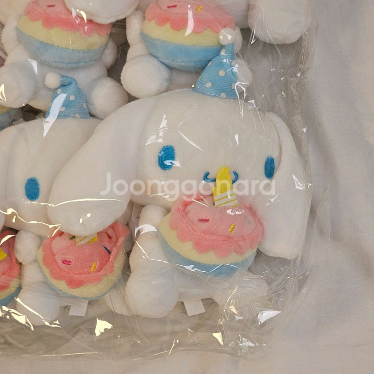 산리오 시나모롤 생일케이크 키링 인형 새상품 (10개)--0