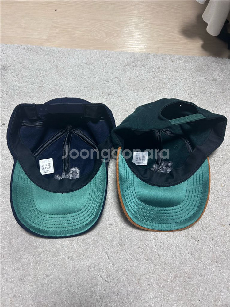 아나토미카 쓰리로버스 볼캡 네이비 그린 일괄 판매--1