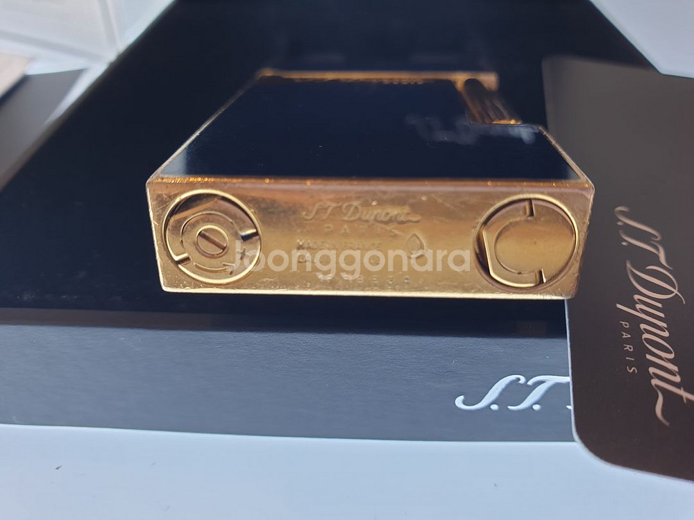 듀퐁 라이타 라인2 16496 블루 금장--7