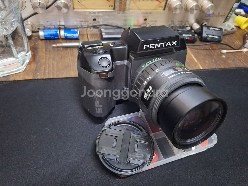펜탁스 필름카메라 sf6/ 렌즈 pentax-f zoo--1