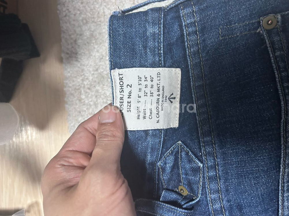 나이젤카본 데님트라우저 2사이즈--2