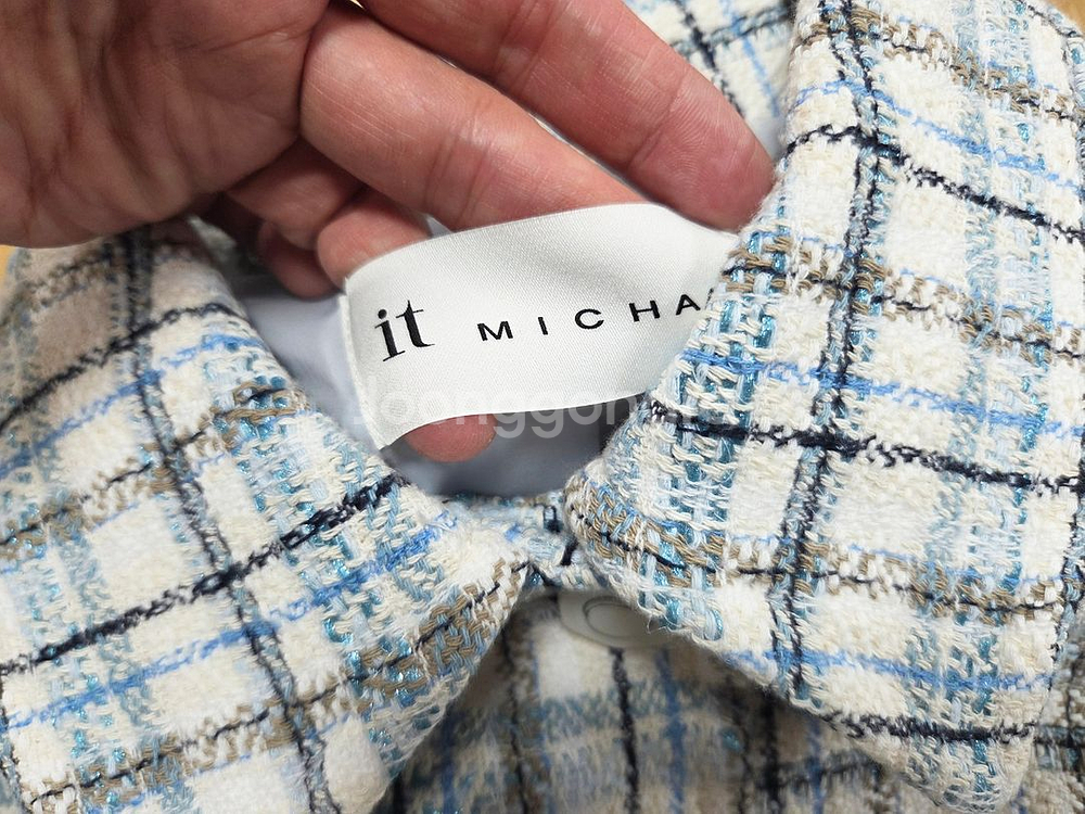 잇미샤(it michaa) 체크트위드자켓 55-66--8