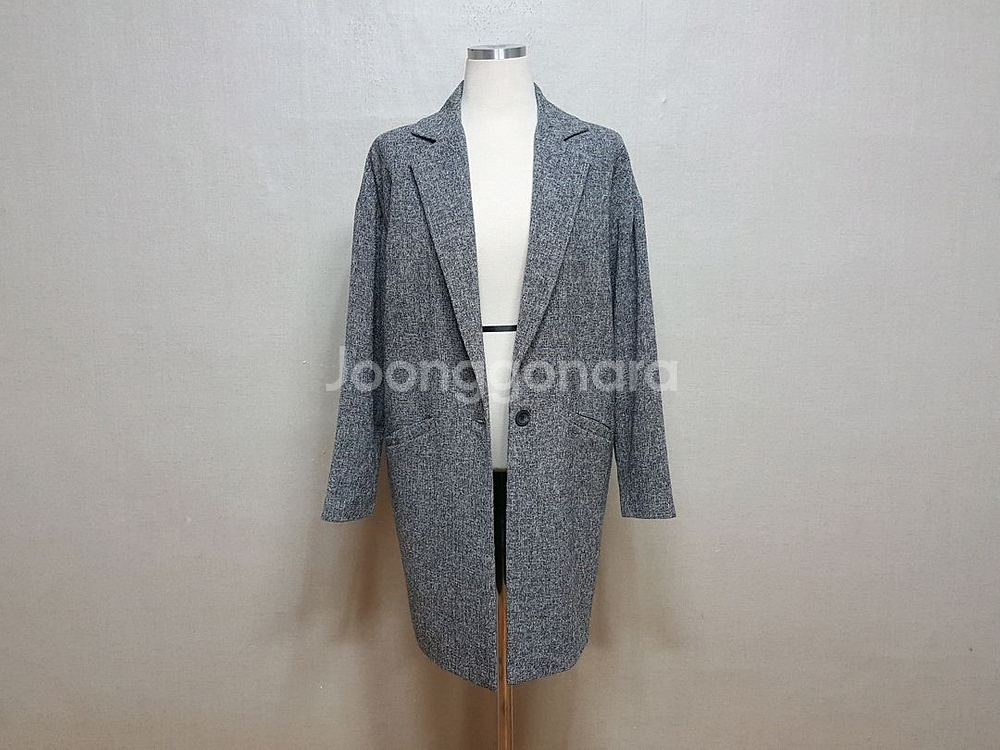 2착)춘추 오버핏 하프 여성 자켓 55-66반--0