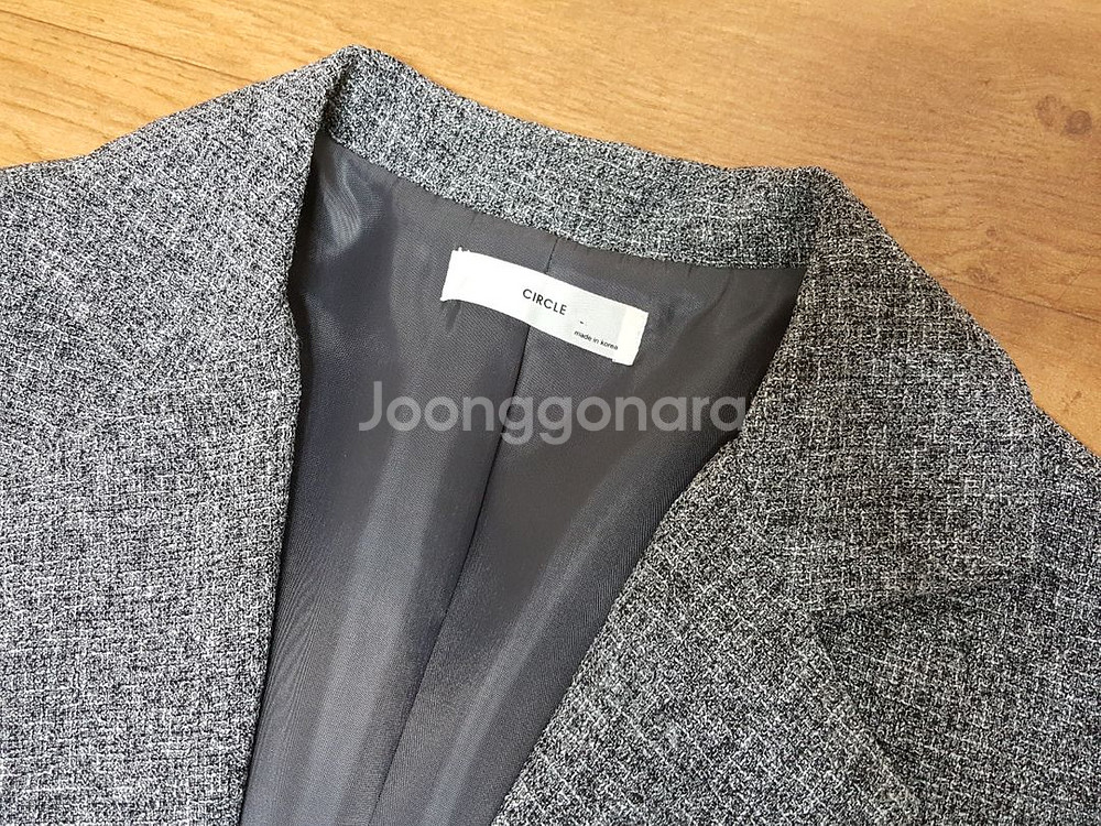 2착)춘추 오버핏 하프 여성 자켓 55-66반--3