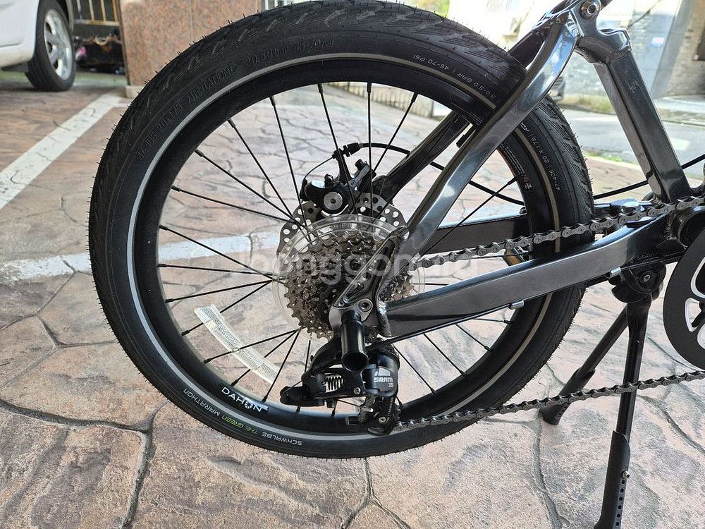 다혼 젯D9 미니벨로 자전거 상태 최상--6