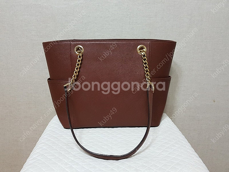 정품)캘빈클라인 하이든 사피아노 체인 쇼퍼백/새것수준--5