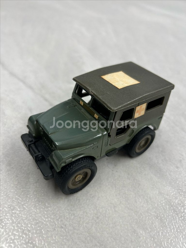 크로바 1:34 Jeep 군용구급차 미니카 다이캐스트--0