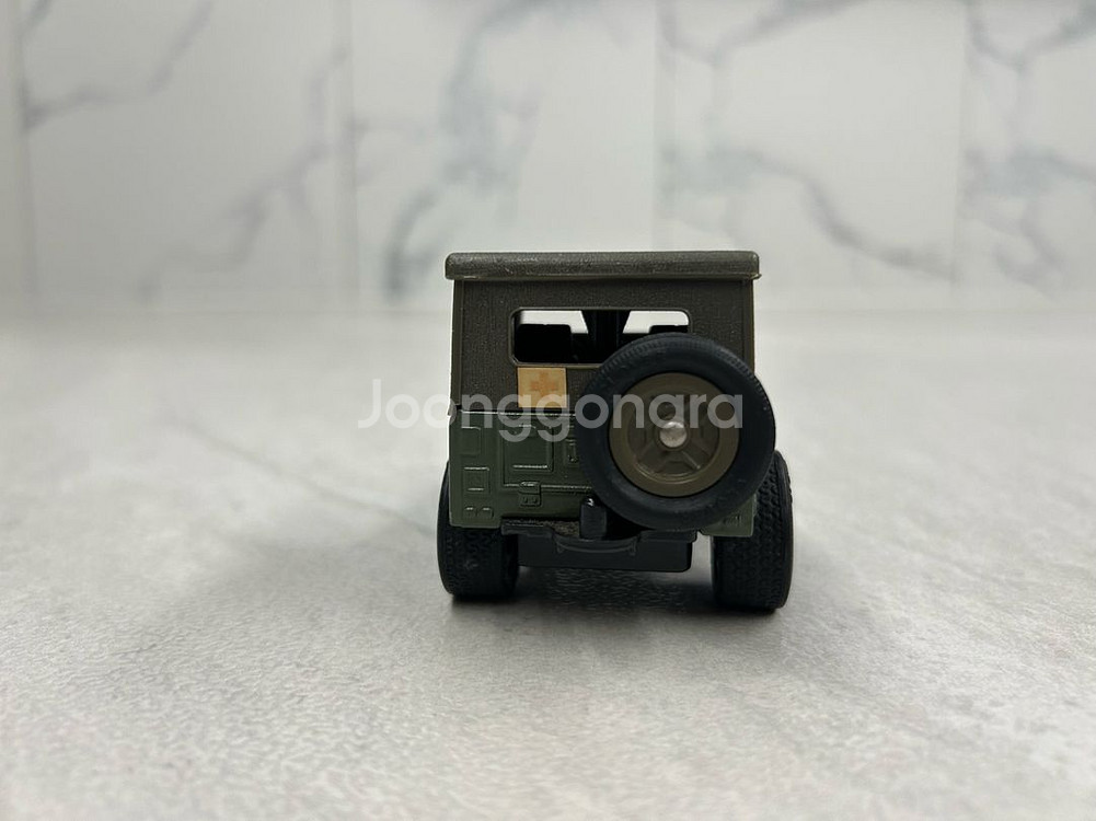 크로바 1:34 Jeep 군용구급차 미니카 다이캐스트--2