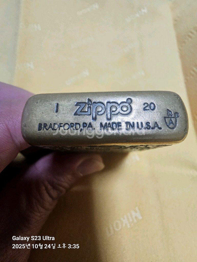 지포라이터 29719콘스탄틴 인서트 골드--3