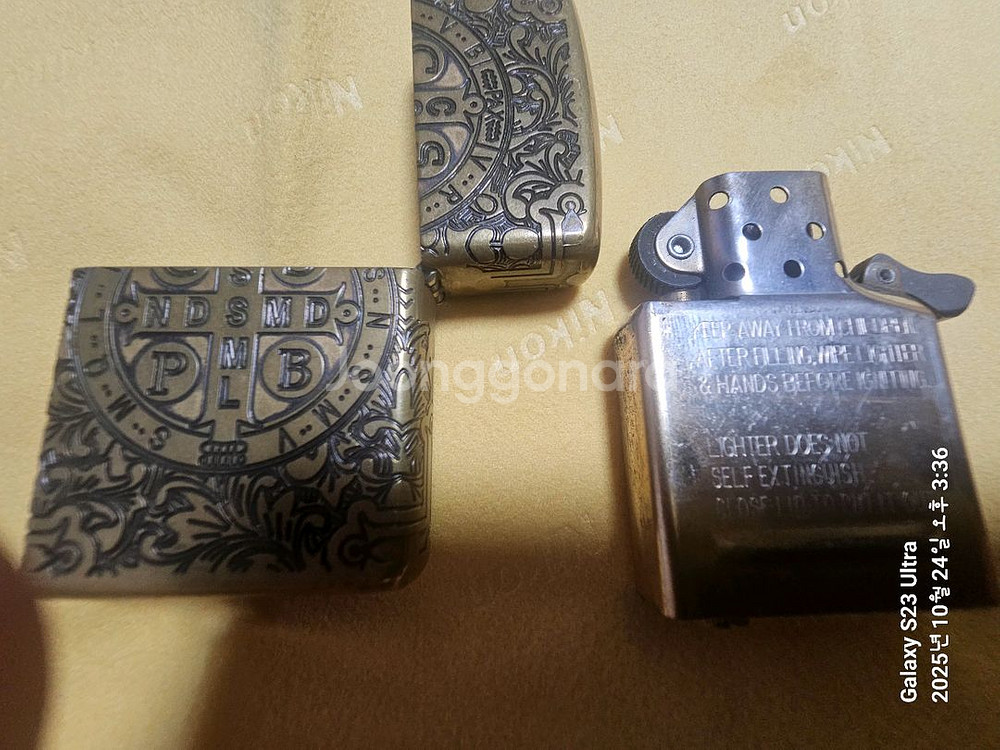 지포라이터 29719콘스탄틴 인서트 골드--8