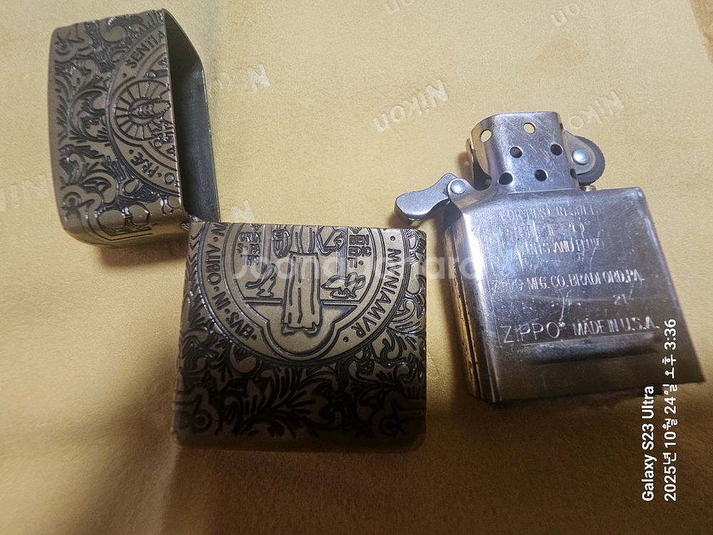 지포라이터 29719콘스탄틴 인서트 골드--7