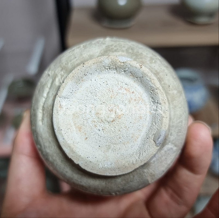 골동품 도자기 조선백자 김해백자 도쿠리병 주병--4