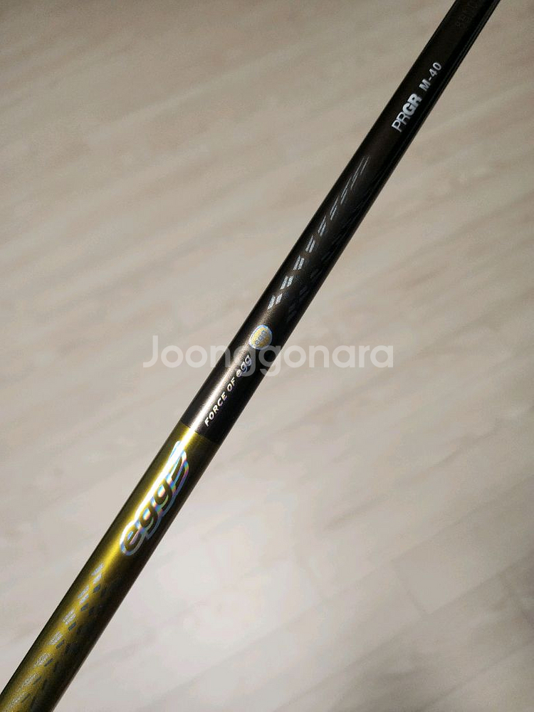 PRGR eggForce 드라이버 샤프트(스릭슨슬리브)--0