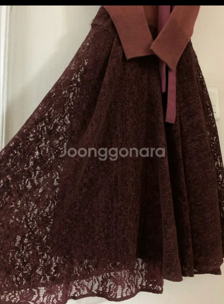 한섬 타임 ㆍ 캐시미어 고급 롱원피스--2