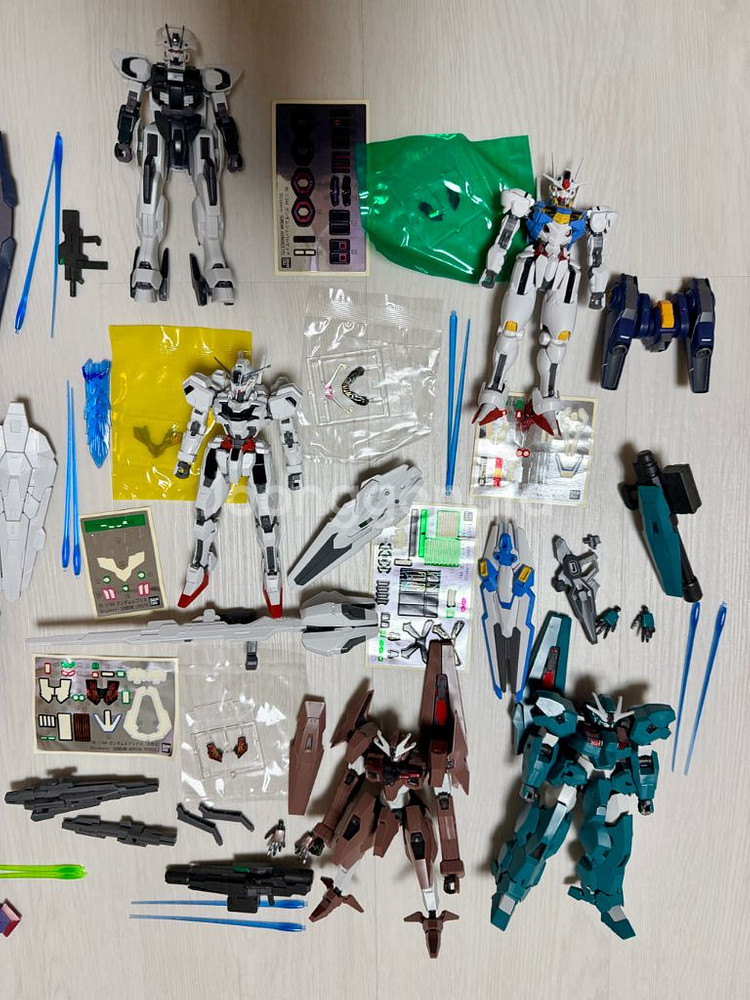 HG 수성의마녀 가조립 일괄 판매--2