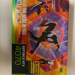 rtx 4070 zotac 스파이더맨 에디션