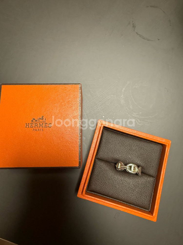 에르메스 샹달반지 51호 황금사이즈--0