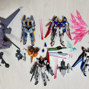 HG 시드 가조립 일괄 판매