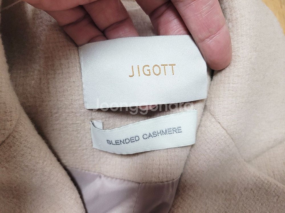 지고트(JIGOTT) 캐시울 코트 55--8