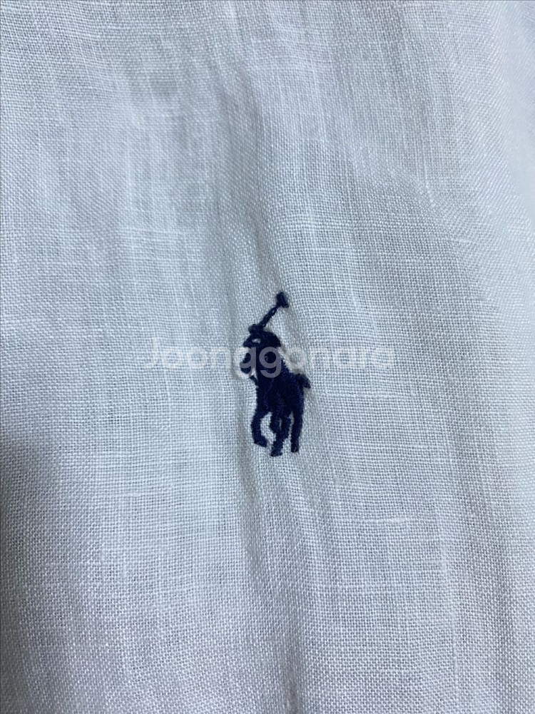 폴로 린넨셔츠 M--1