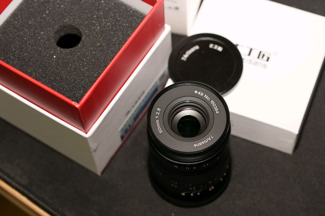 7artisans 60mm f2.8 II E 마운트 이미지