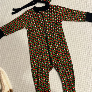 던스 미니순무블랙 보넷집업 세트 (80,47)