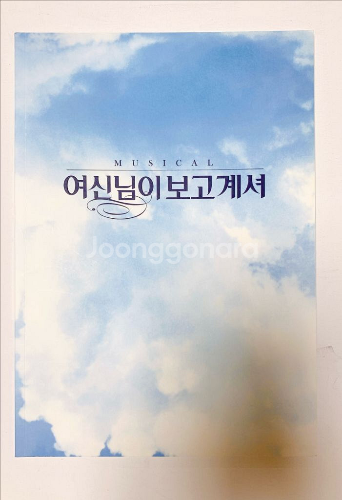 13 뮤지컬 여신님이 보고계셔 프로그램북 플북--0
