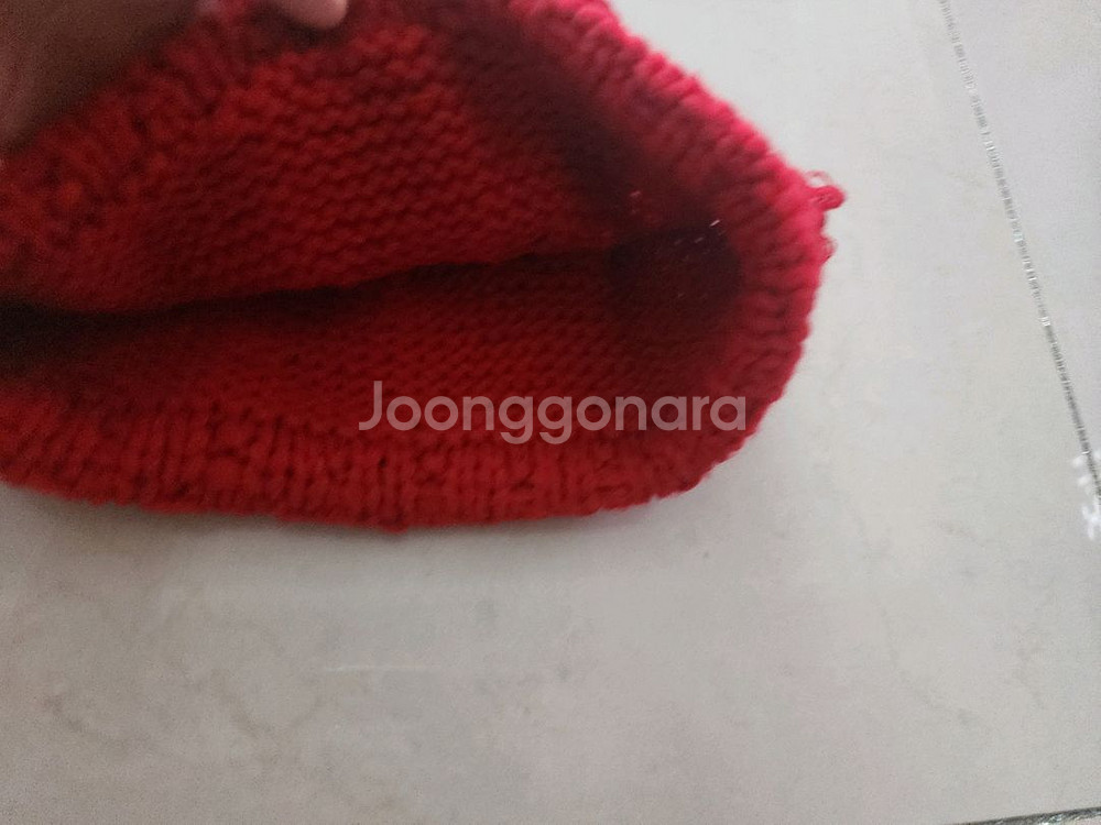 성인여성 겨울 크리스마스 레드모자 두개팔아요--4