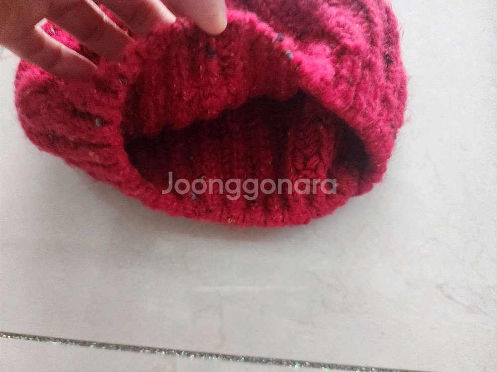 성인여성 겨울 크리스마스 레드모자 두개팔아요--3