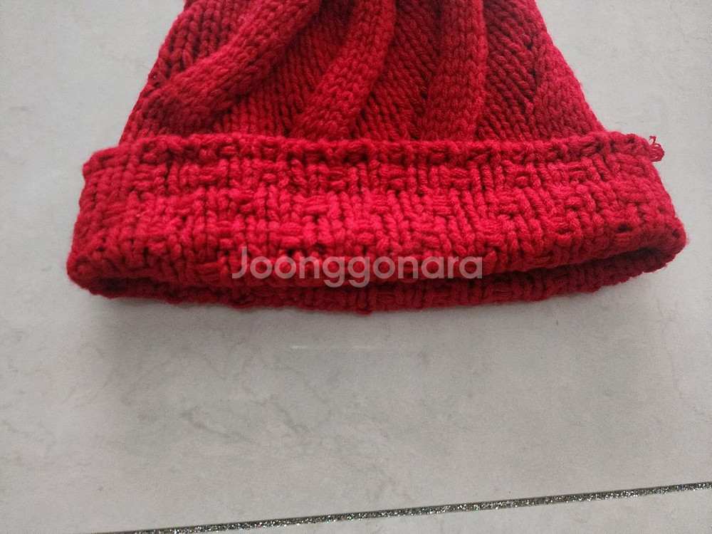 성인여성 겨울 크리스마스 레드모자 두개팔아요--7