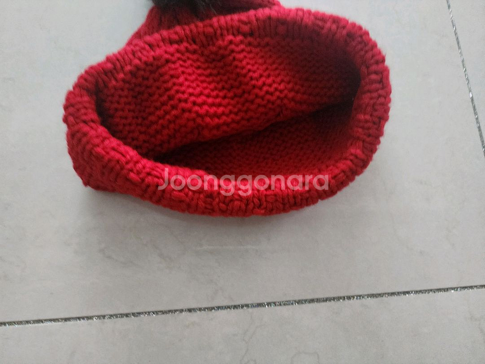 성인여성 겨울 크리스마스 레드모자 두개팔아요--8