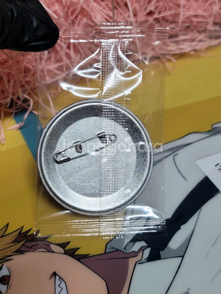 체인소맨 레제 글리터 캔뱃지 꽃레제--1