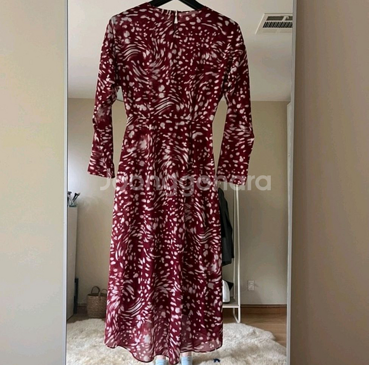 maje 쉬폰 롱원피스(38)--1