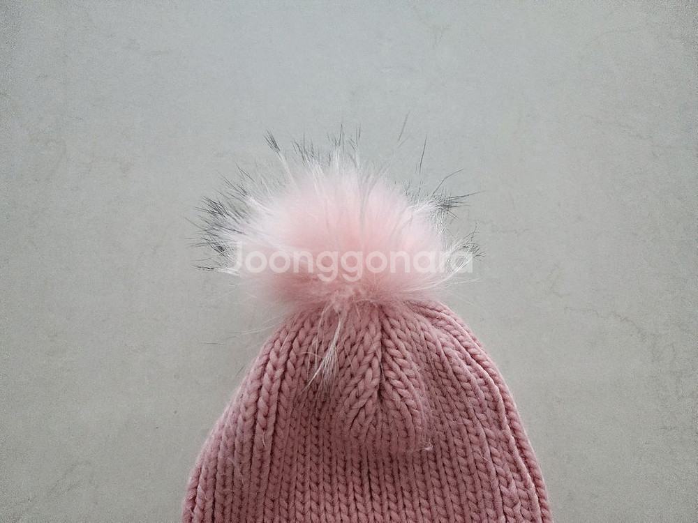 여아용 ㅡ초등고학년용 ㅡ겨울 털모자 3개팔아요--5