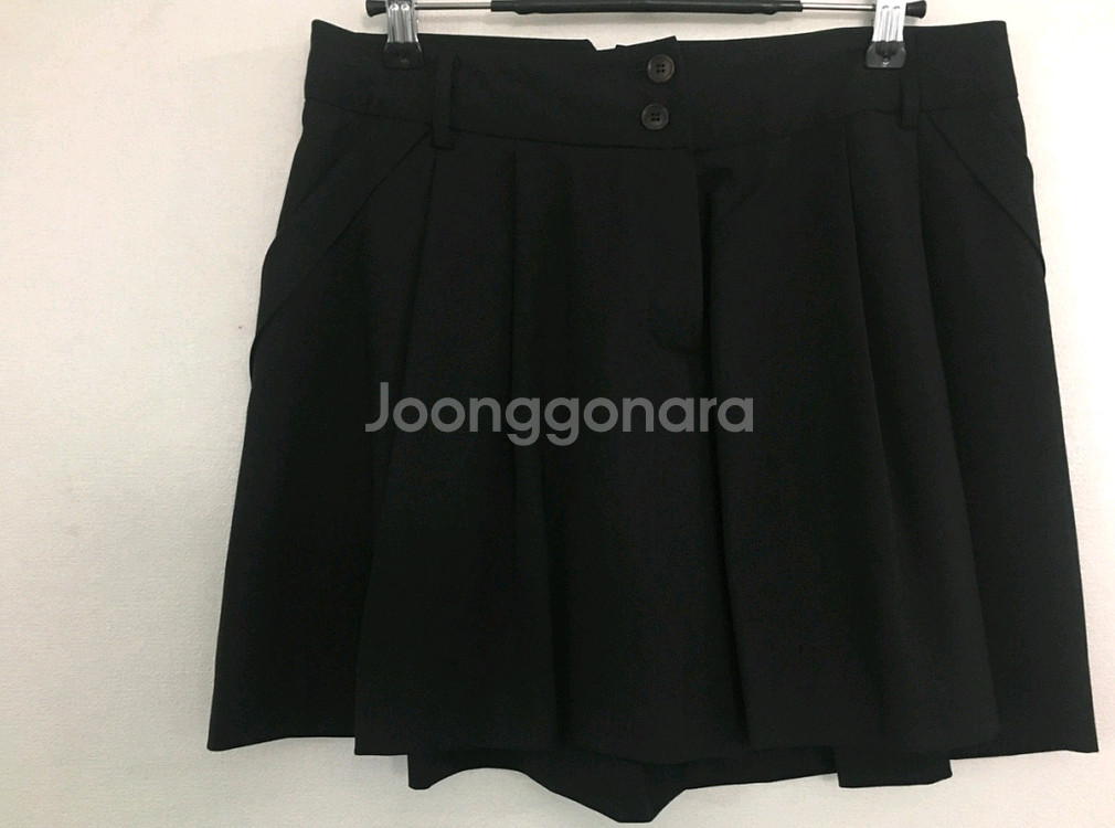 maje 플리츠 모직 쇼츠(38)--1