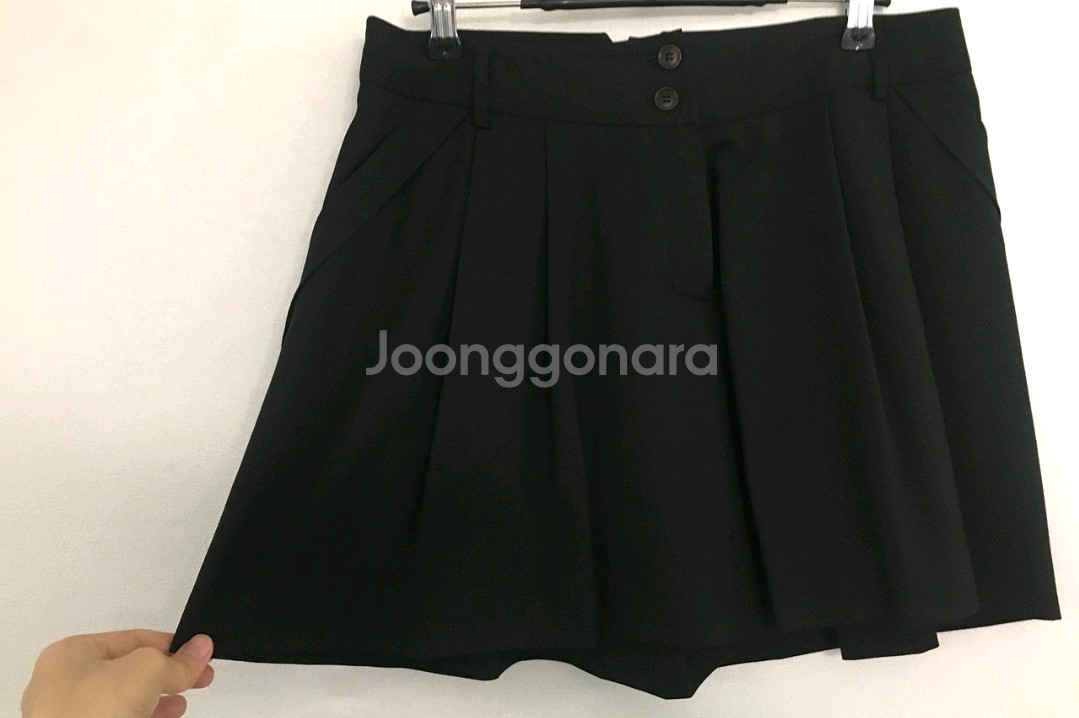 maje 플리츠 모직 쇼츠(38)--0