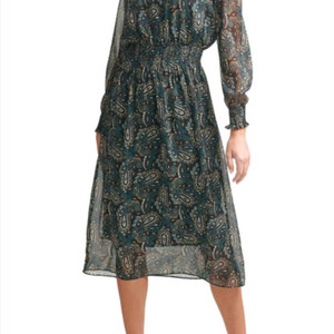 타미 힐피거 페이즐리 롱원피스(사이즈 8)