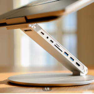 리카틸 X5 Pro 노트북 맥북 거치대 8in1 HUB