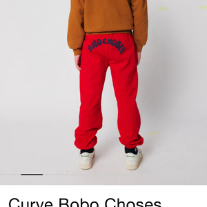 보보쇼즈25fw 커브조거팬츠 2-3y/ 6-7y 새상품
